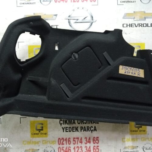 OPEL ASTRA J SOL ARKA BAGAJ KAPLAMASI OEM 39016115 ÇIKMA SÖKME YEDEK PARÇA