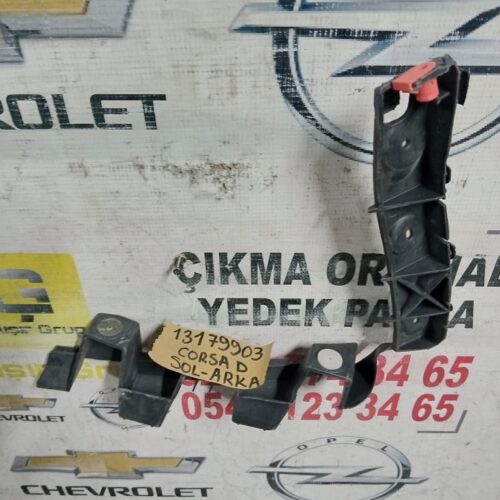  OPEL CORSA D SOL ARKA TAMPON BRAKETİ 13379903  ÇIKMA SÖKME YEDEK PARÇA