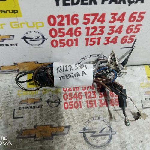 OPEL MERİVA A BAGAJ KAPAĞI TESİSATI OEM 13122584 ÇIKMA SÖKME YEDEK PARÇA