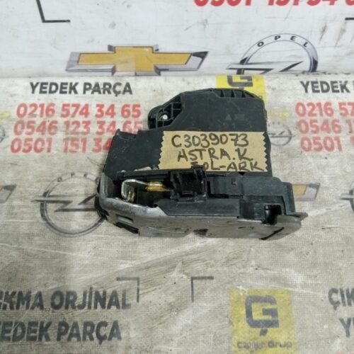 OPEL ASTRA K 2016 – 2020 SOL ARKA KAPI KİLİDİ OEM C3039073