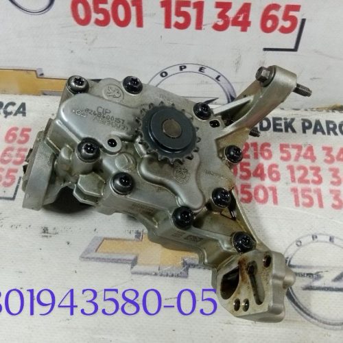 OPEL CORSA F 2019 – 2024 MOTOR YAĞI POMPASI OEM 9801943580-05